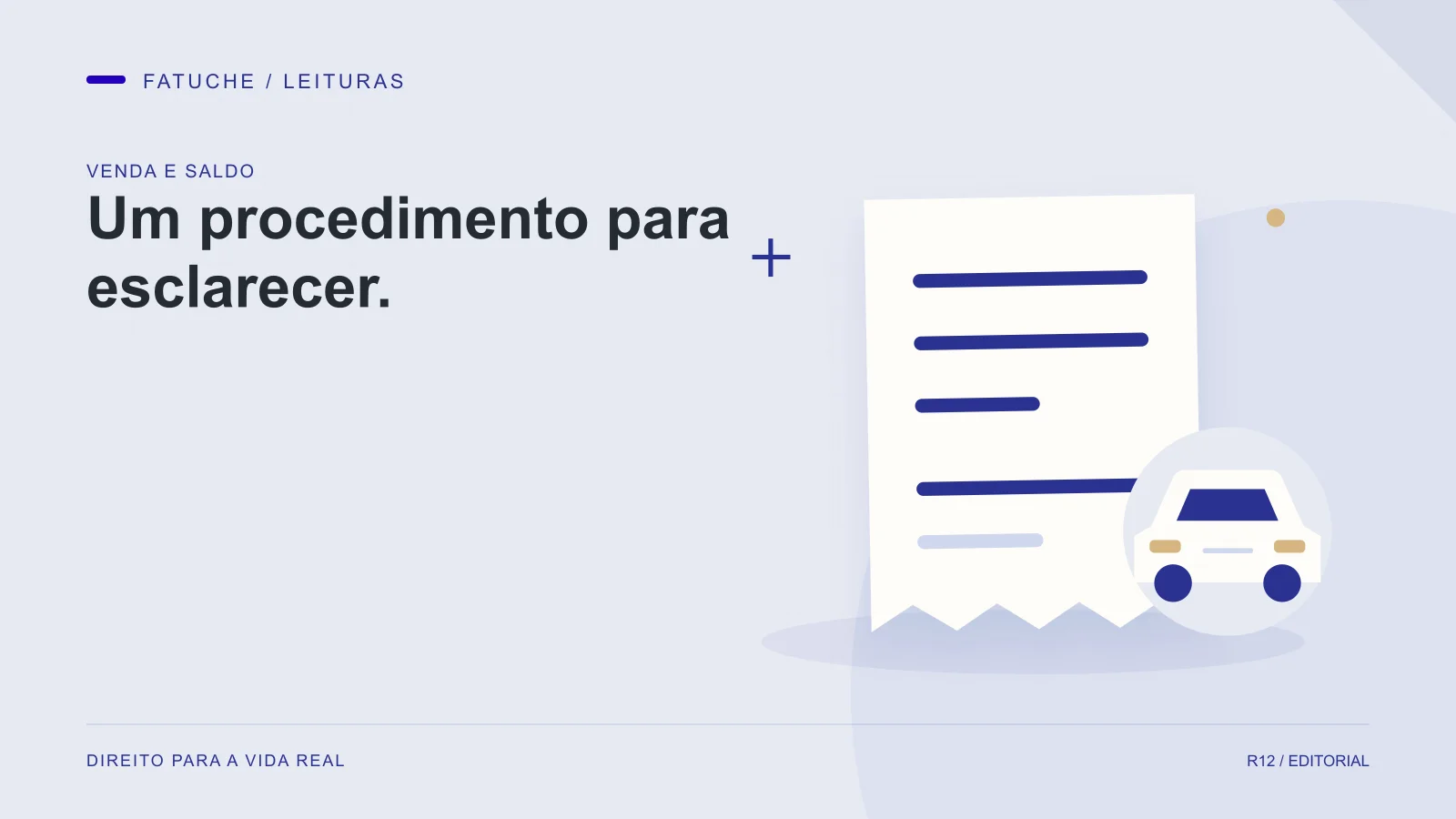 Ilustração editorial: Um procedimento para esclarecer.