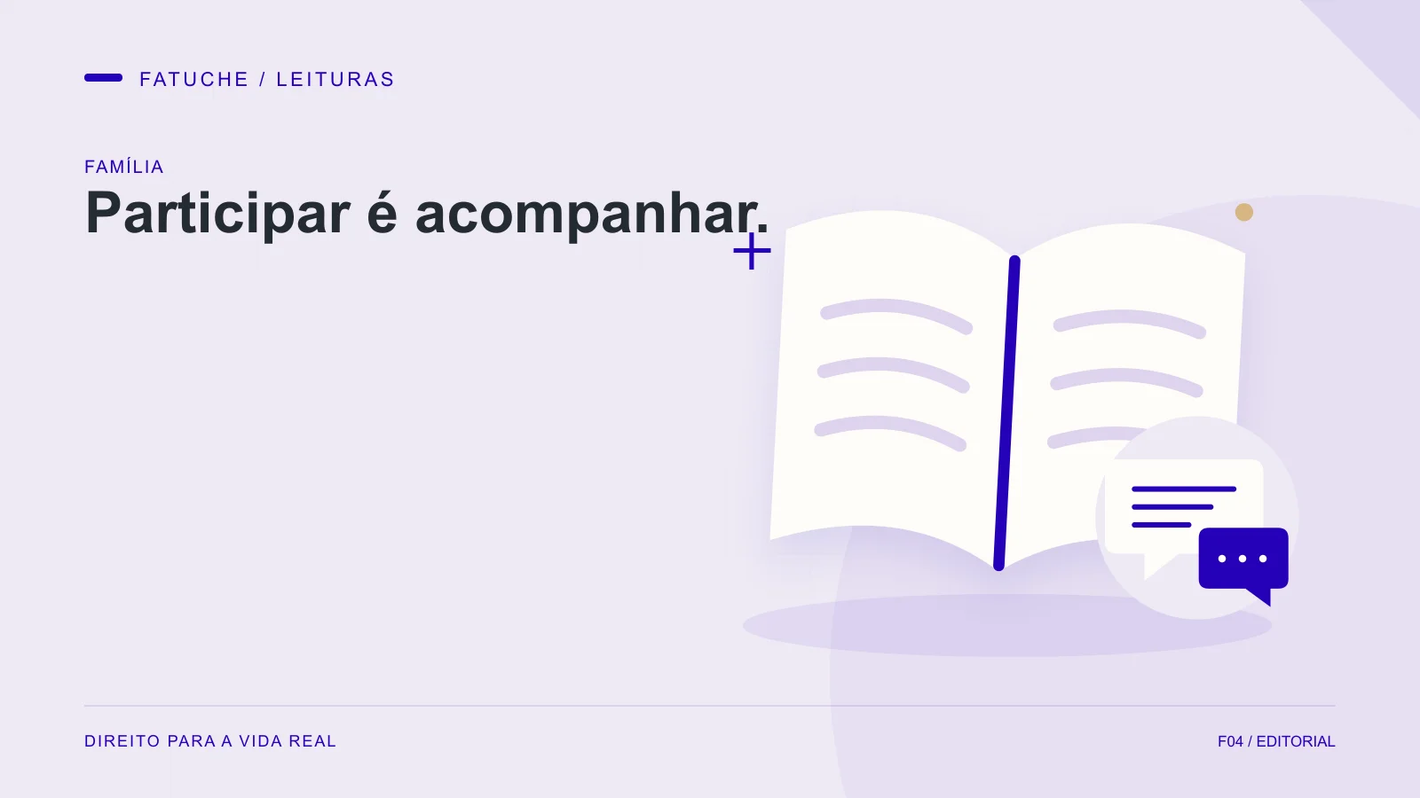 Ilustração editorial: Participar é acompanhar.